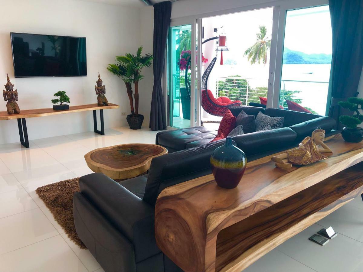 Panwa Beach D-Lux 4 Bed Beachfront Apartment With Sea View מראה חיצוני תמונה