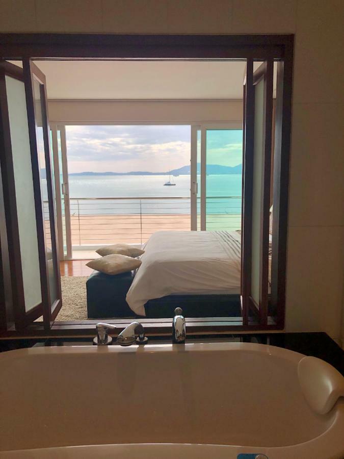 Panwa Beach D-Lux 4 Bed Beachfront Apartment With Sea View מראה חיצוני תמונה