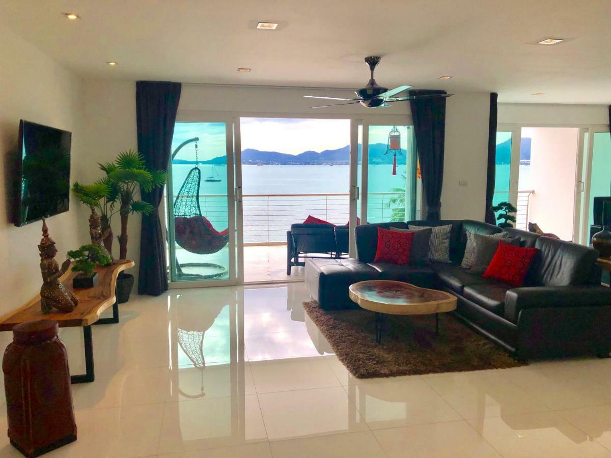 Panwa Beach D-Lux 4 Bed Beachfront Apartment With Sea View מראה חיצוני תמונה