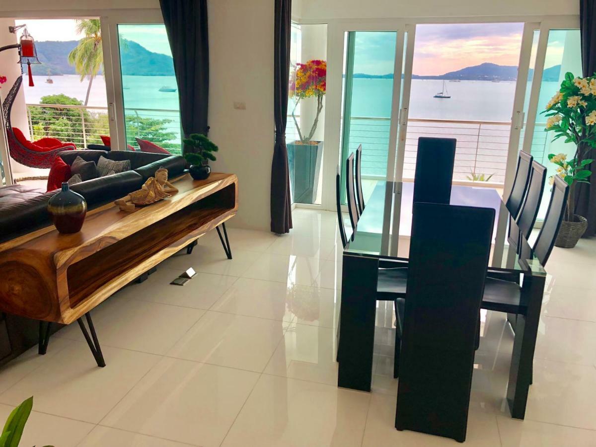 Panwa Beach D-Lux 4 Bed Beachfront Apartment With Sea View מראה חיצוני תמונה